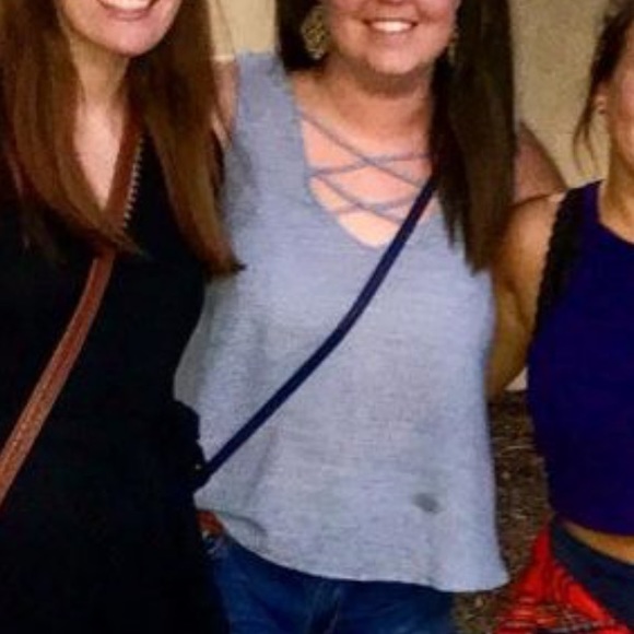 Vintage Havana striped criss cross top - Picture 5 of 5